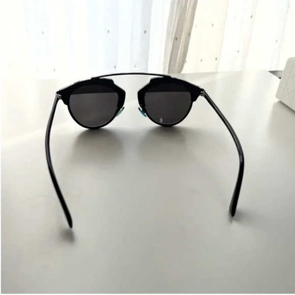 CHRISTIAN DIOR Designer SoReal Sunglasses
Black/Silver - Picture 8 of 14